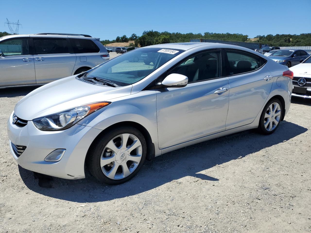 KMHDH4AEXDU525038 2013 Hyundai Elantra Gls