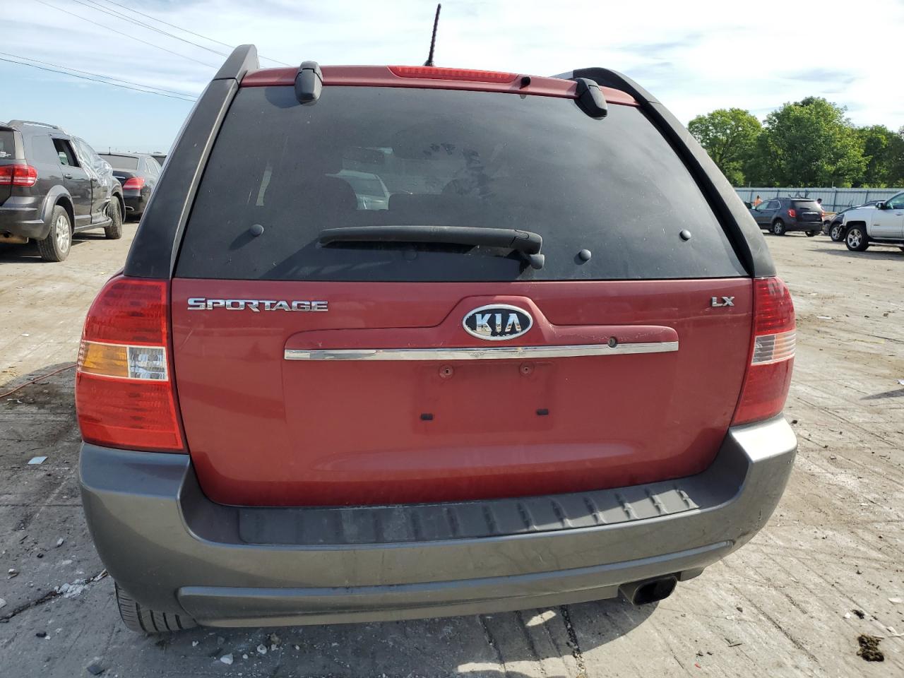 KNDJF724887473496 2008 Kia Sportage Lx
