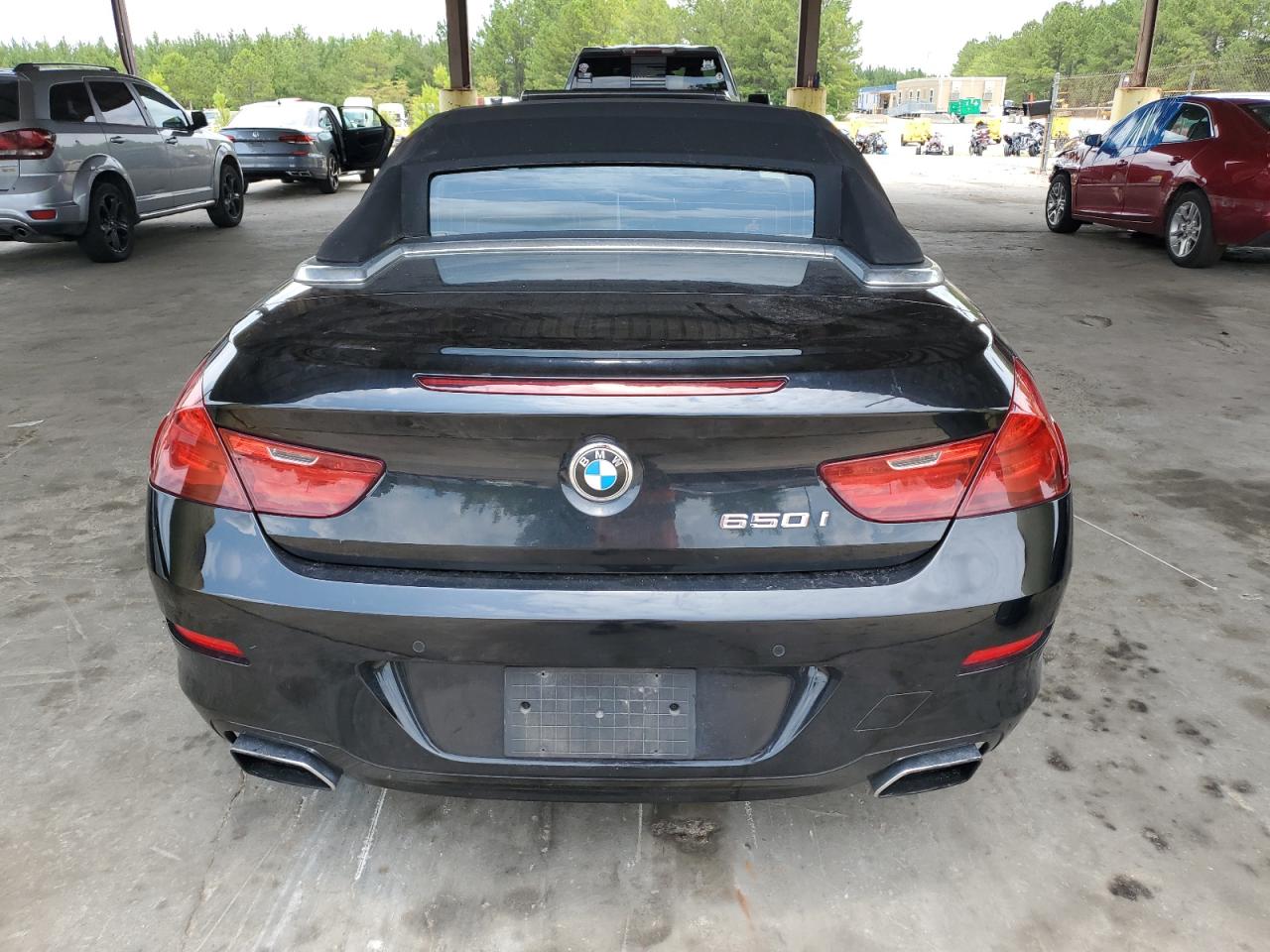 2012 BMW 650 I vin: WBALZ3C58CDL72241