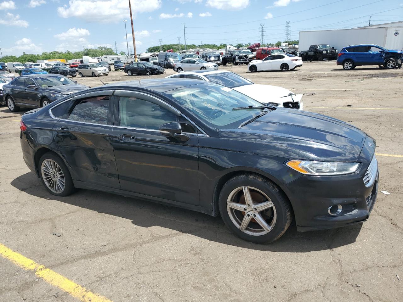 2014 Ford Fusion Se vin: 3FA6P0T96ER215413