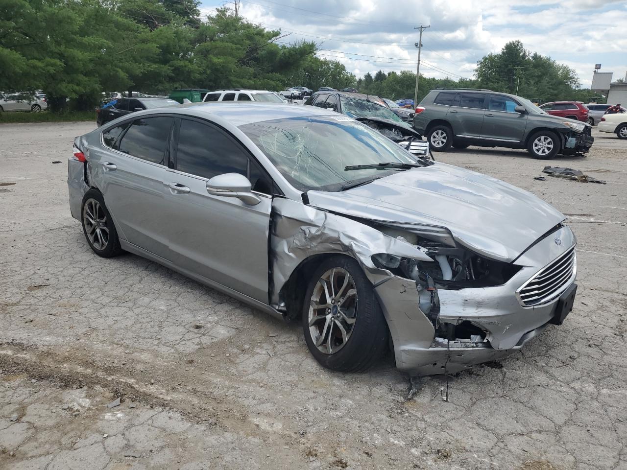 2020 Ford Fusion Sel vin: 3FA6P0CD2LR117173