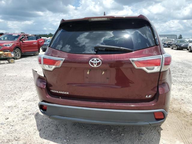 2016 Toyota Highlander Le VIN: 5TDZKRFH6GS155047 Lot: 60855694