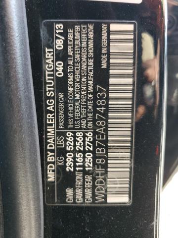 2014 Mercedes-Benz E 350 4Matic VIN: WDDHF8JB7EA874837 Lot: 60055374