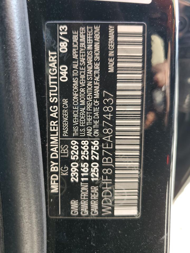 WDDHF8JB7EA874837 2014 Mercedes-Benz E 350 4Matic