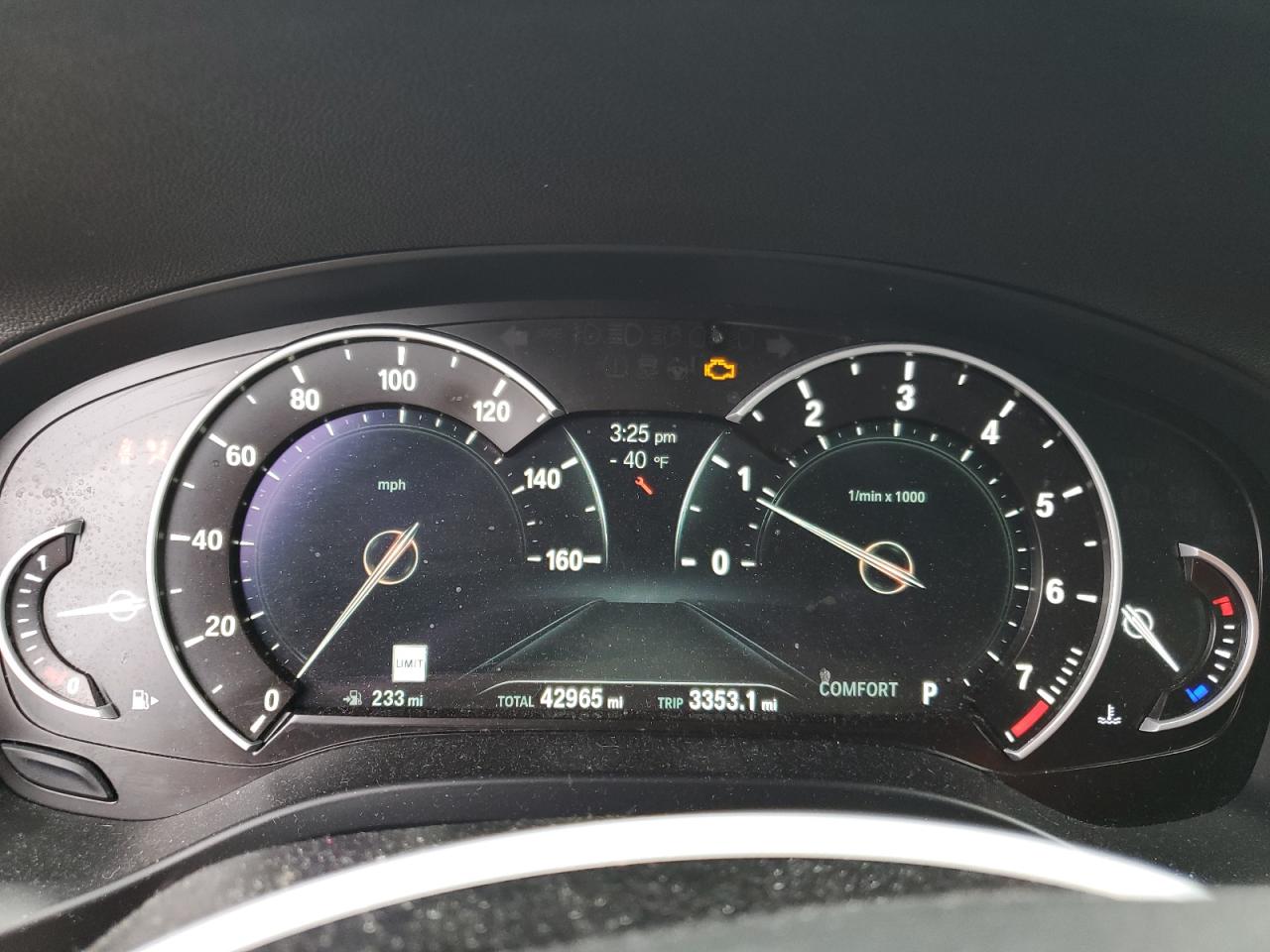 5UXTR7C52KLF34719 2019 BMW X3 Sdrive30I