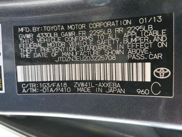 2013 Toyota Prius V VIN: JTDZN3EU2D3225708 Lot: 58566534