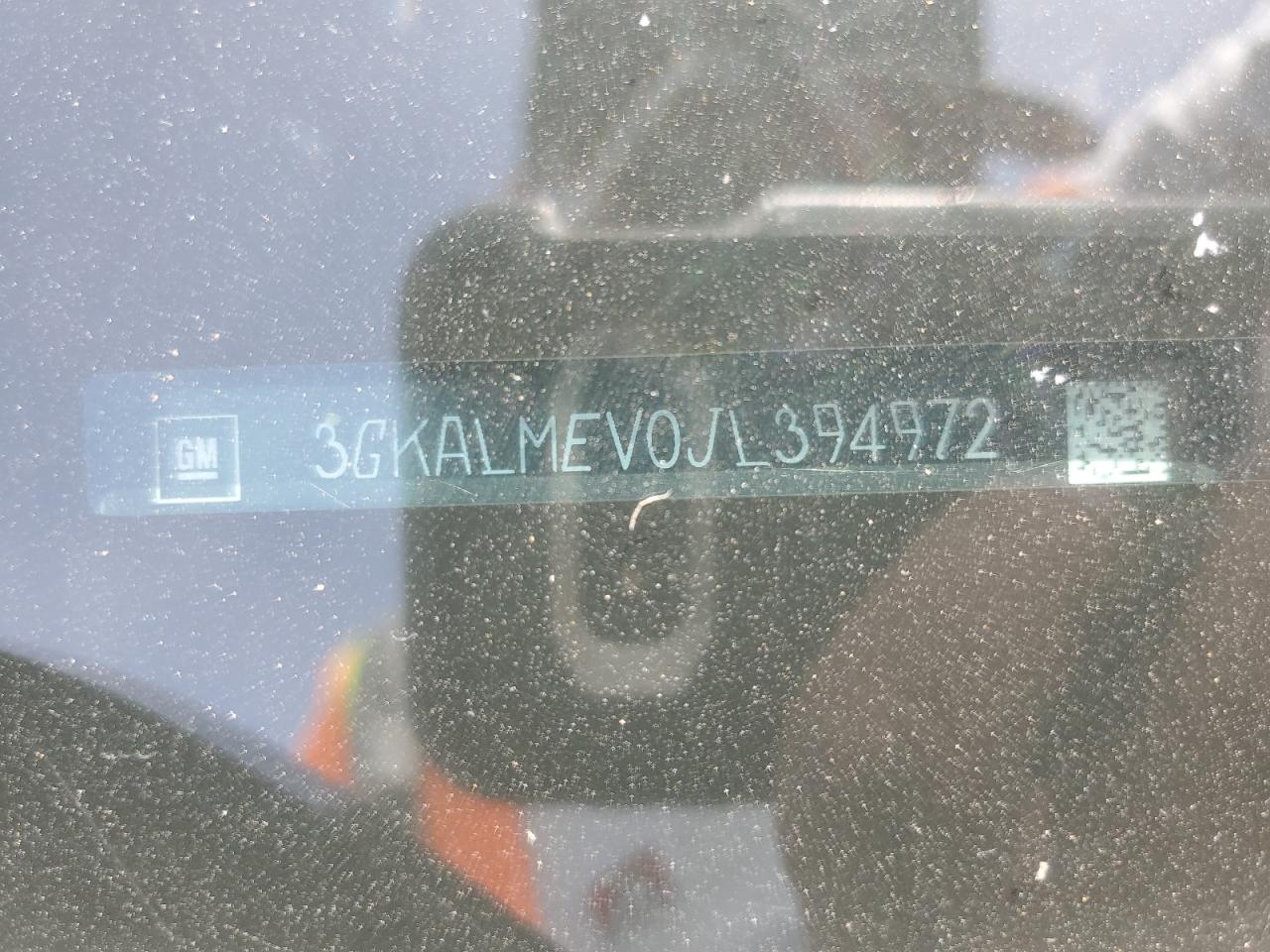 3GKALMEV0JL394972 2018 GMC Terrain Sle