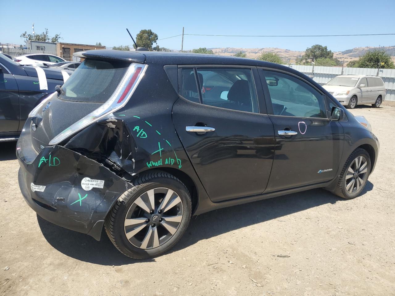 2016 Nissan Leaf Sv vin: 1N4BZ0CP8GC303663