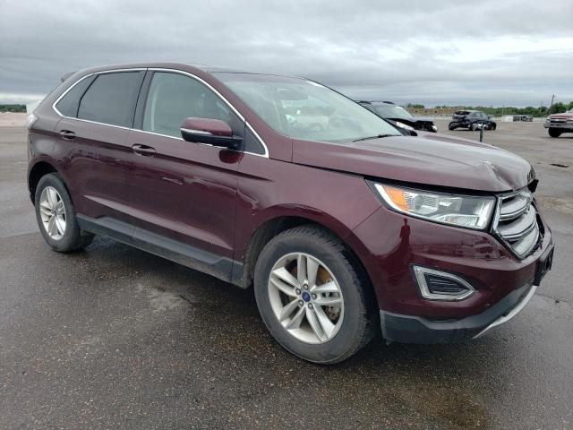 Parquets FORD EDGE 2017 Bordowy