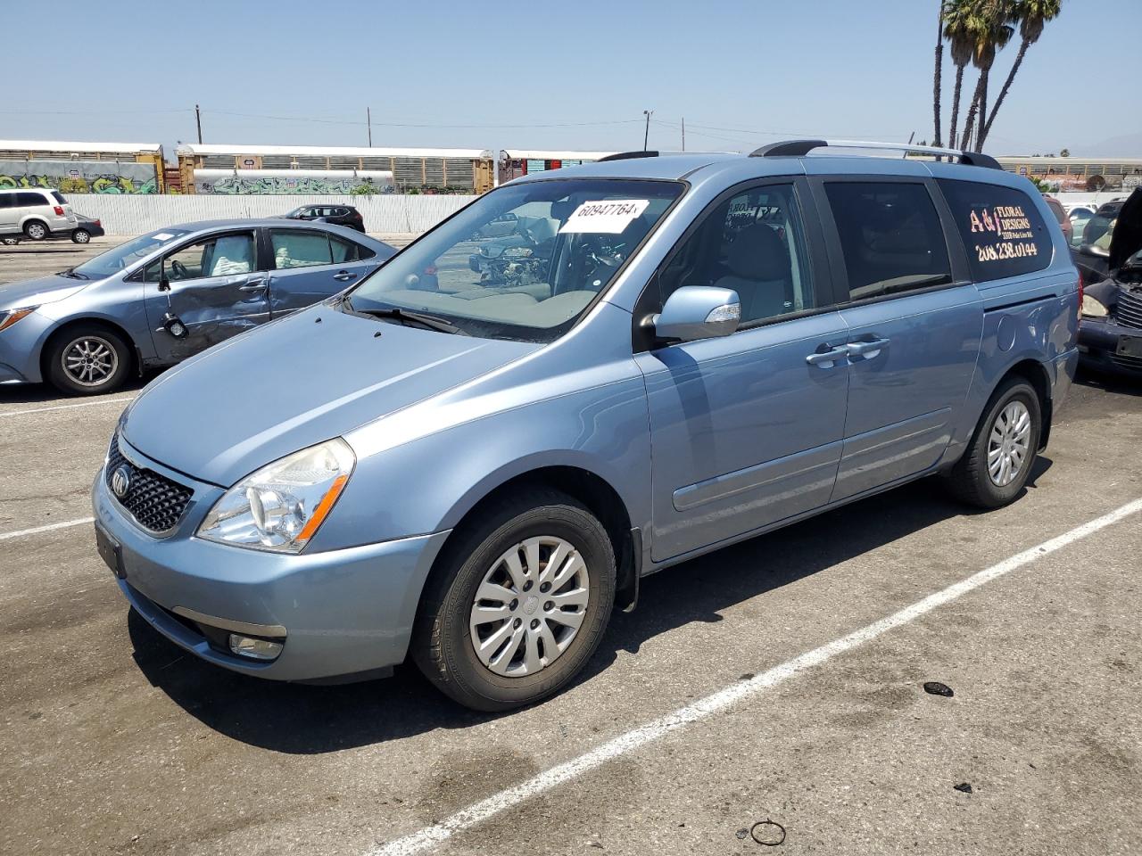 Lot #2776078348 2014 KIA SEDONA LX