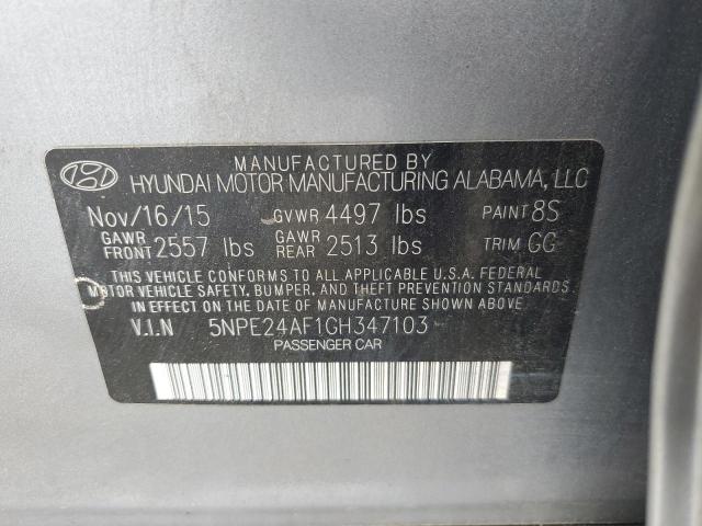 2016 HYUNDAI SONATA SE - 5NPE24AF1GH347103