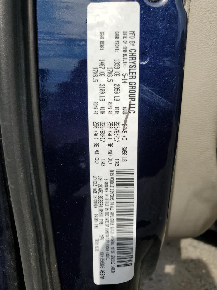 2C4RC1BG8ER418558 2014 Chrysler Town & Country Touring