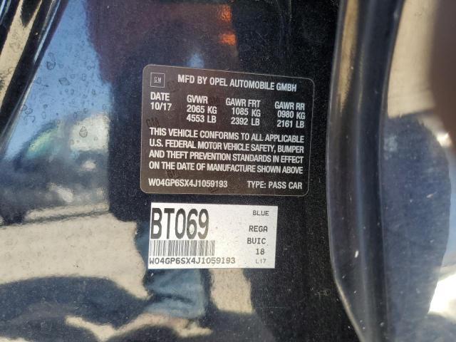 2018 BUICK REGAL ESSE W04GP6SX4J1059193
