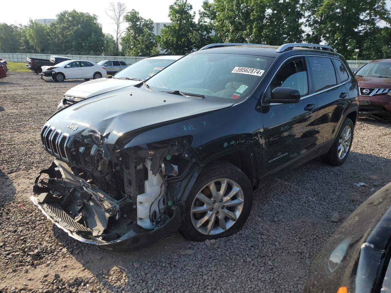 2017 Jeep Cherokee Limited vin: 1C4PJMDS1HW668848