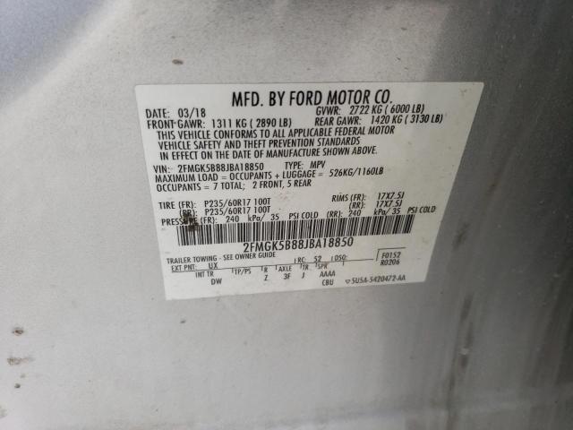 2018 FORD FLEX SE - 2FMGK5B88JBA18850