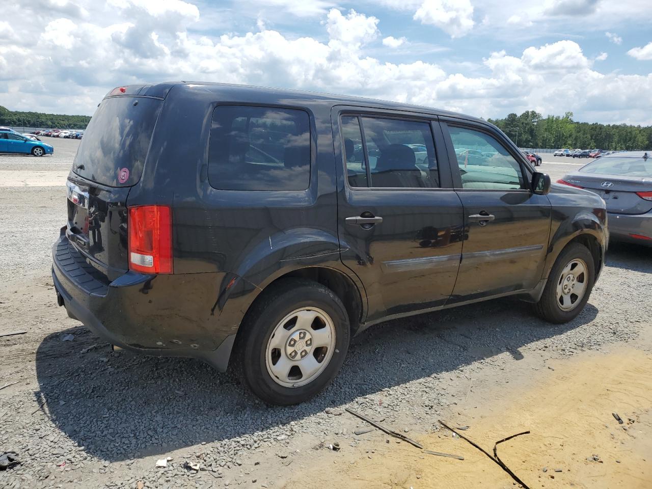 5FNYF3H27EB005956 2014 Honda Pilot Lx