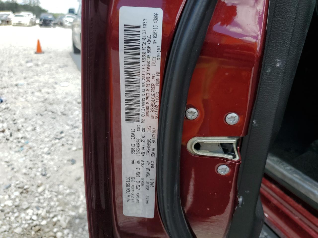 3C63R3NLXLG170932 2020 Ram 3500 Longhorn