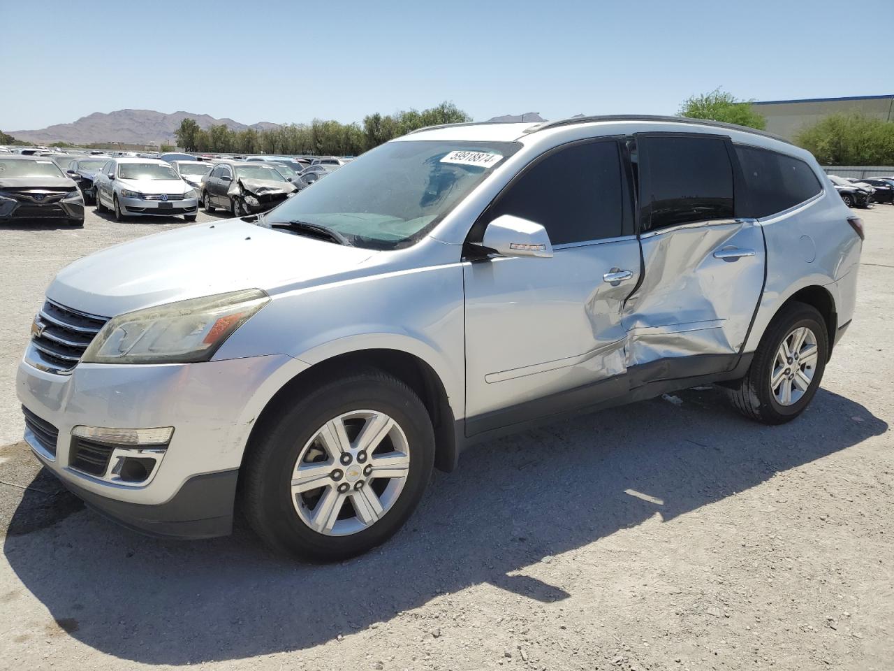 2013 Chevrolet Traverse Lt vin: 1GNKRGKD9DJ188287