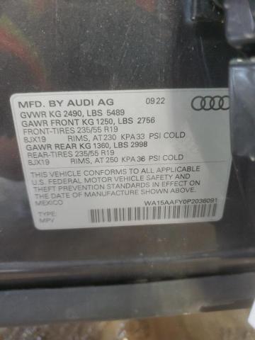 WA15AAFY0P2036091 Audi Q5 SPORTBA 13