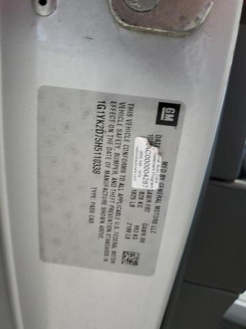 2017 Chevrolet Corvette Stingray Z51 2Lt VIN: 1G1YK2D75H5110338 Lot: 59054614