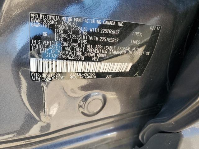 2017 TOYOTA RAV4 LE - 2T3ZFREV5HW356319