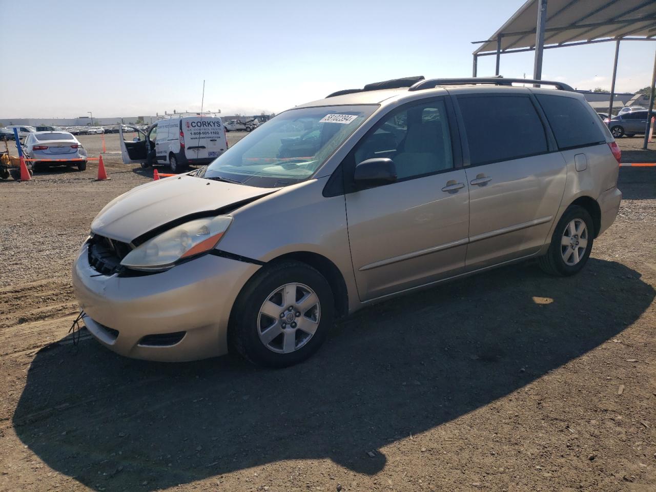 5TDZK23CX9S258572 2009 Toyota Sienna Ce