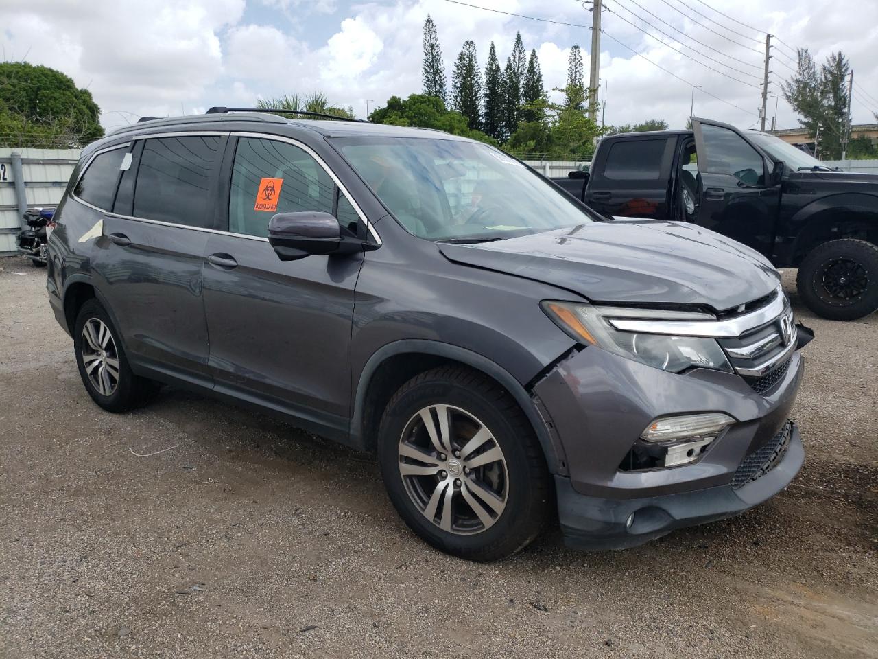 5FNYF5H57GB025410 2016 Honda Pilot Exl