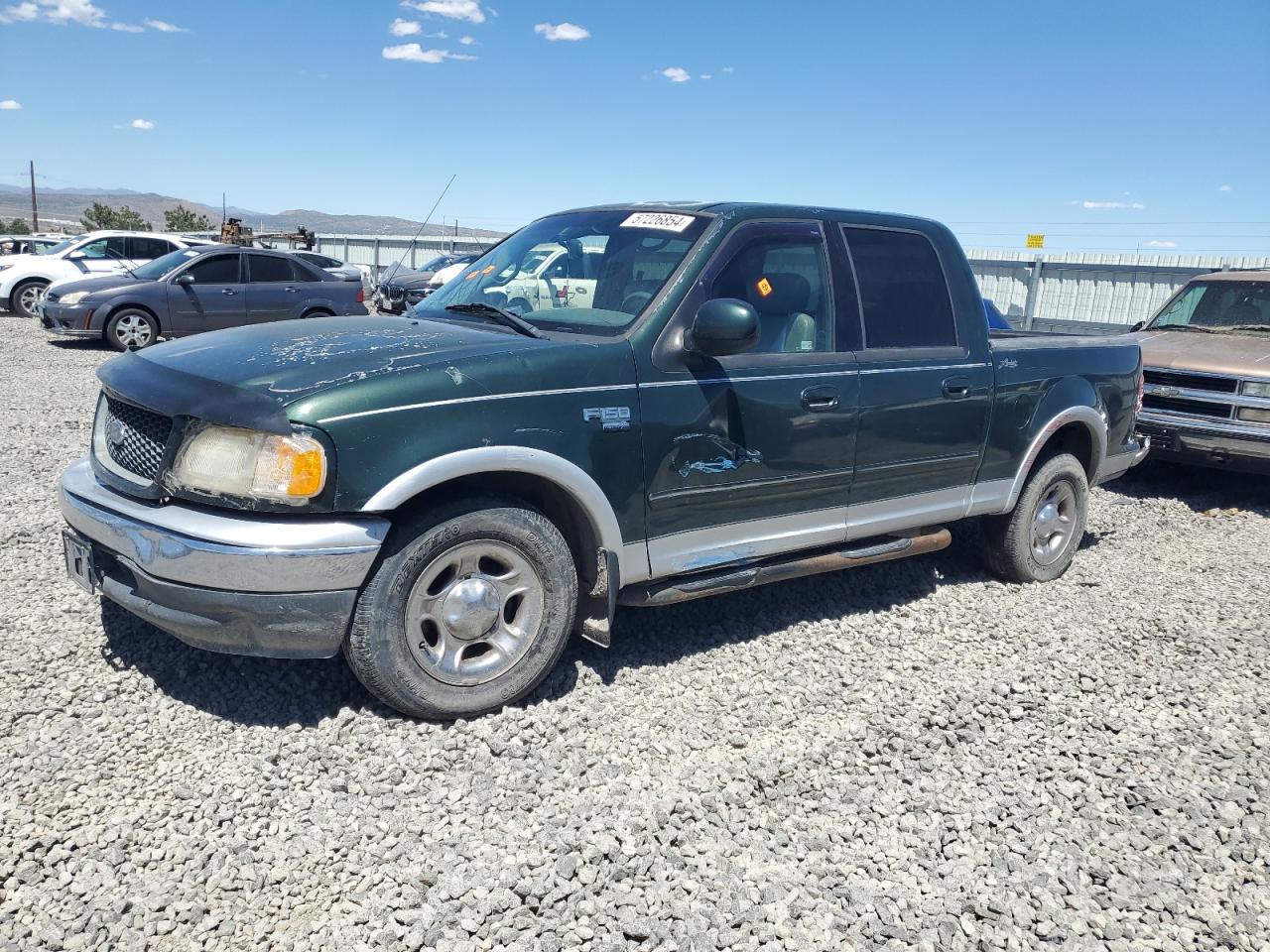 1FTRW07W21KA43941 2001 Ford F150 Supercrew