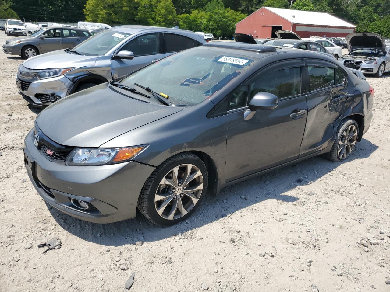 2HGFB6E59CH703092 2012 Honda Civic Si