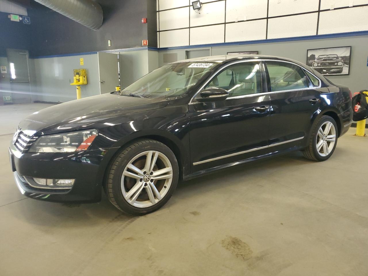 1VWCN7A35CC002858 2012 Volkswagen Passat Sel