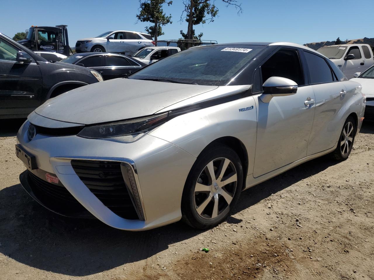 2017 Toyota Mirai vin: JTDBVRBD5HA001567