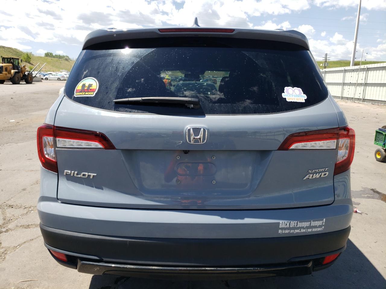 5FNYF6H38NB064783 2022 Honda Pilot Sport