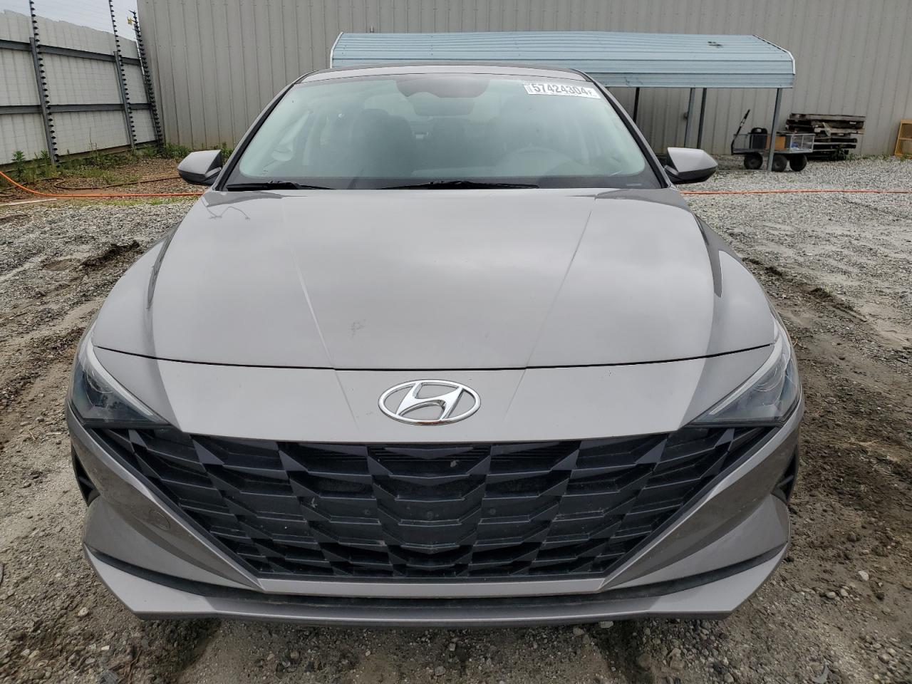 2021 Hyundai Elantra Sel vin: KMHLM4AGXMU164239