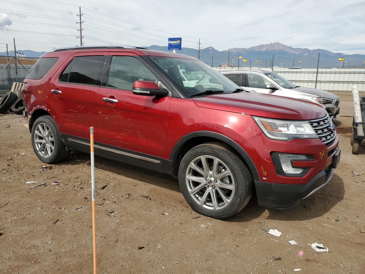 1FM5K8F80HGC89701 2017 Ford Explorer Limited