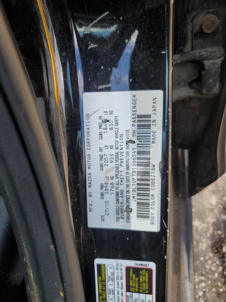 JM1BL1UF7B1366541 2011 Mazda 3 I