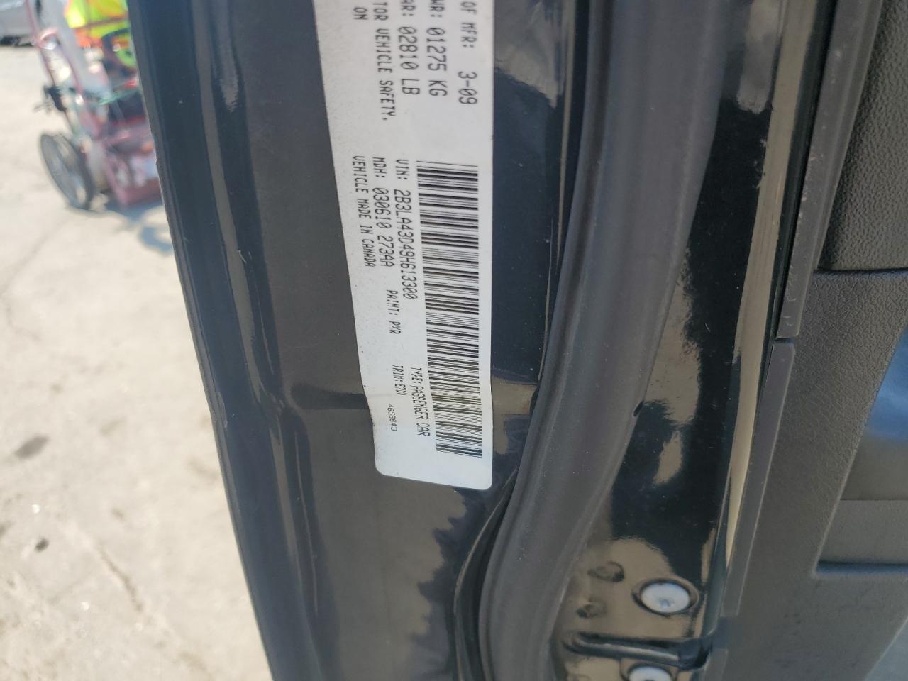 2B3LA43D49H613300 2009 Dodge Charger