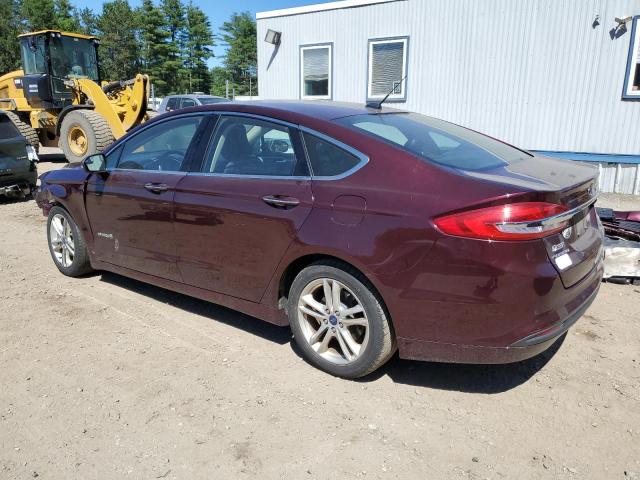 VIN 3FA6P0LU9JR244354 2018 Ford Fusion, Se Hybrid no.2