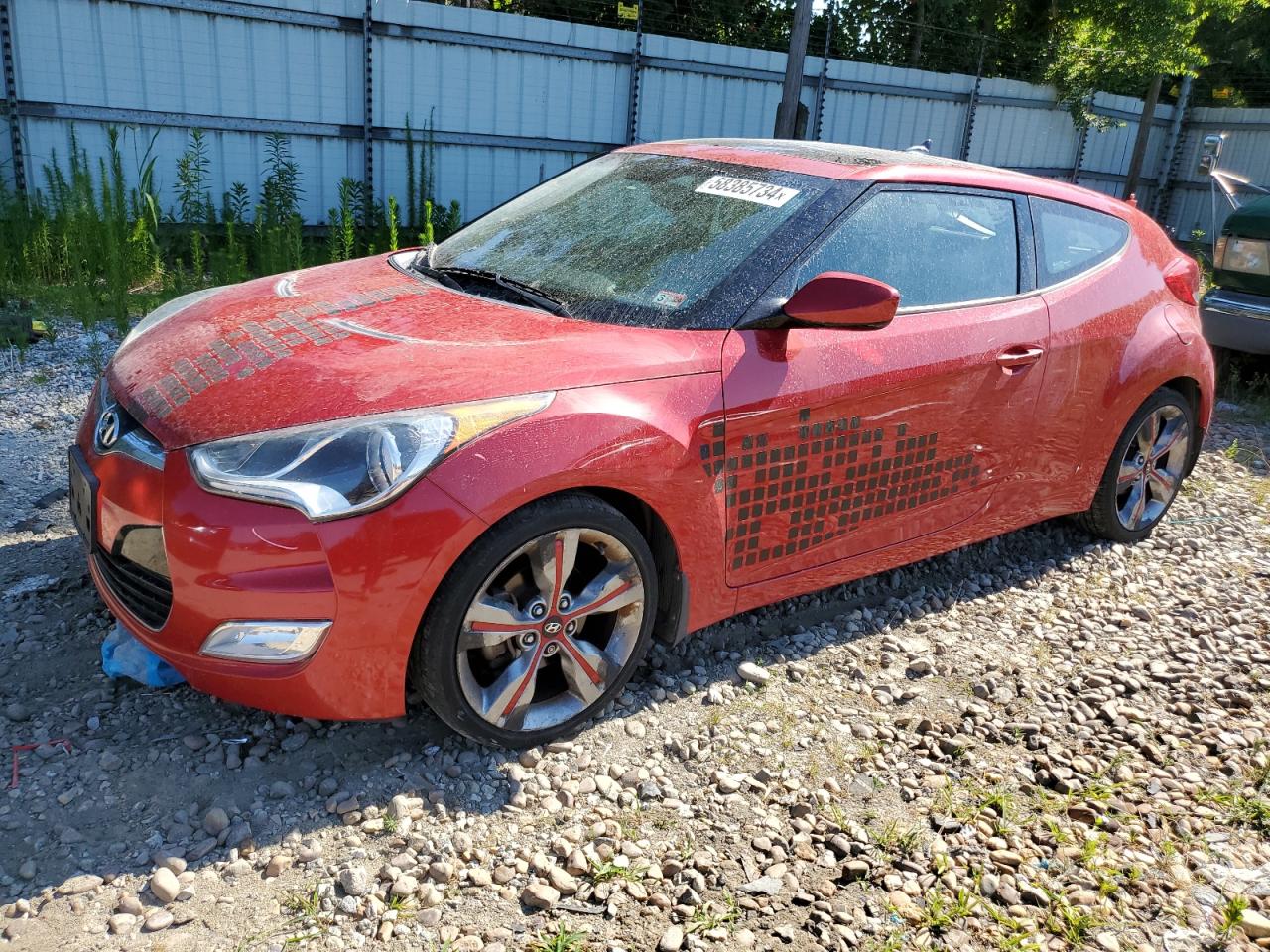 KMHTC6AD2FU240141 2015 Hyundai Veloster