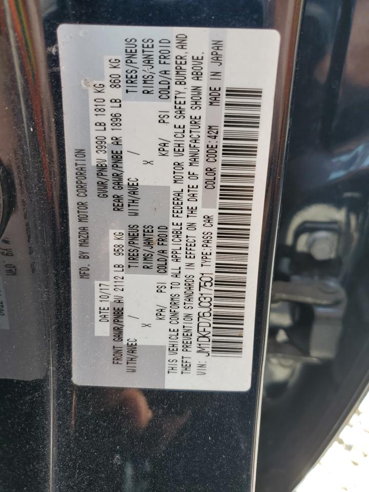 JM1DKFD76J0317501 2018 Mazda Cx-3 Grand Touring