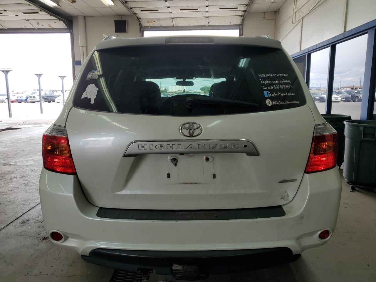 JTEDK3EHXA2157743 2010 Toyota Highlander Limited