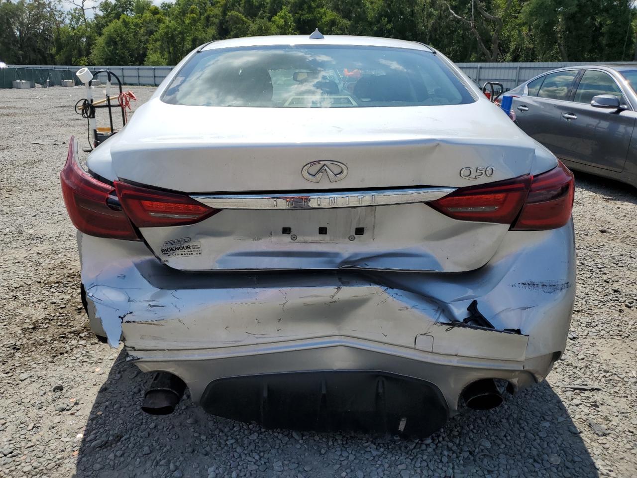 JN1EV7AR7KM550596 2019 Infiniti Q50 Luxe