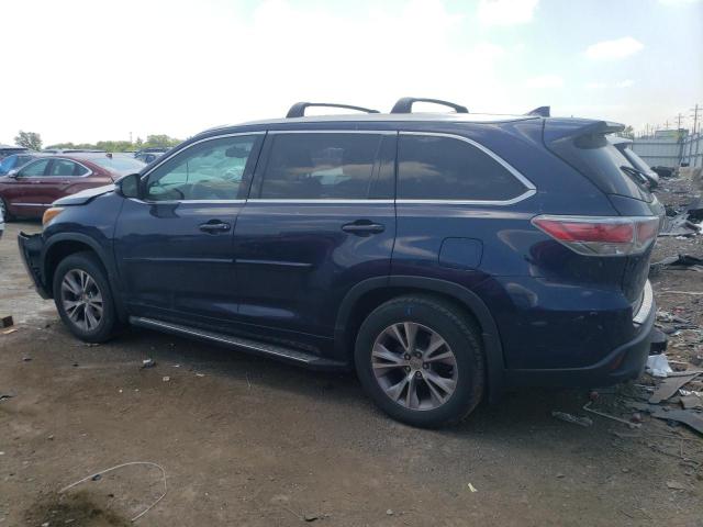 VIN 5TDJKRFH4FS216150 2015 Toyota Highlander, Xle no.2