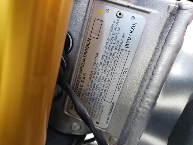 2021 APRILIA TUONO V4 F ZD4KZUB02MS000082
