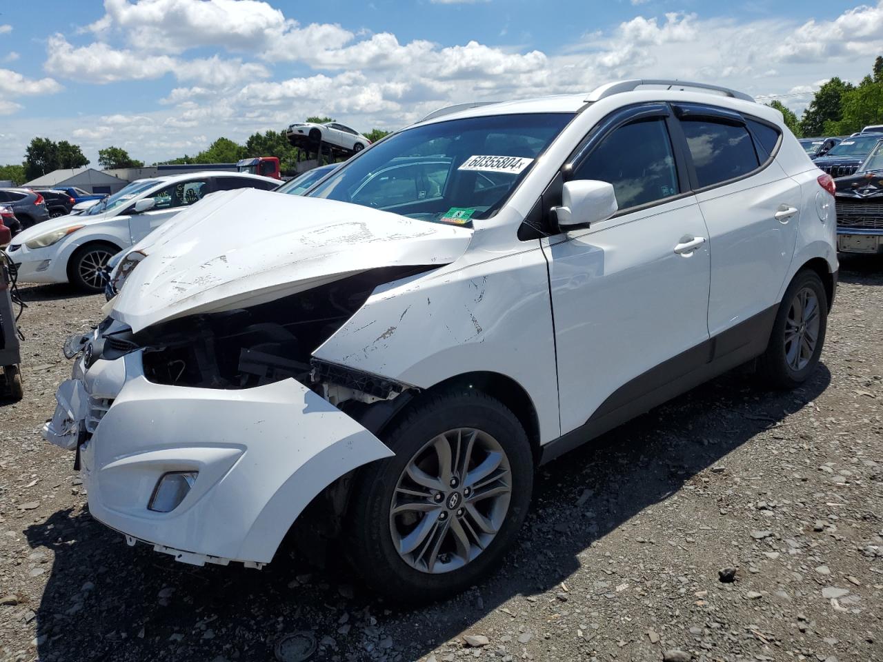 2014 Hyundai Tucson Gls vin: KM8JUCAG3EU909819