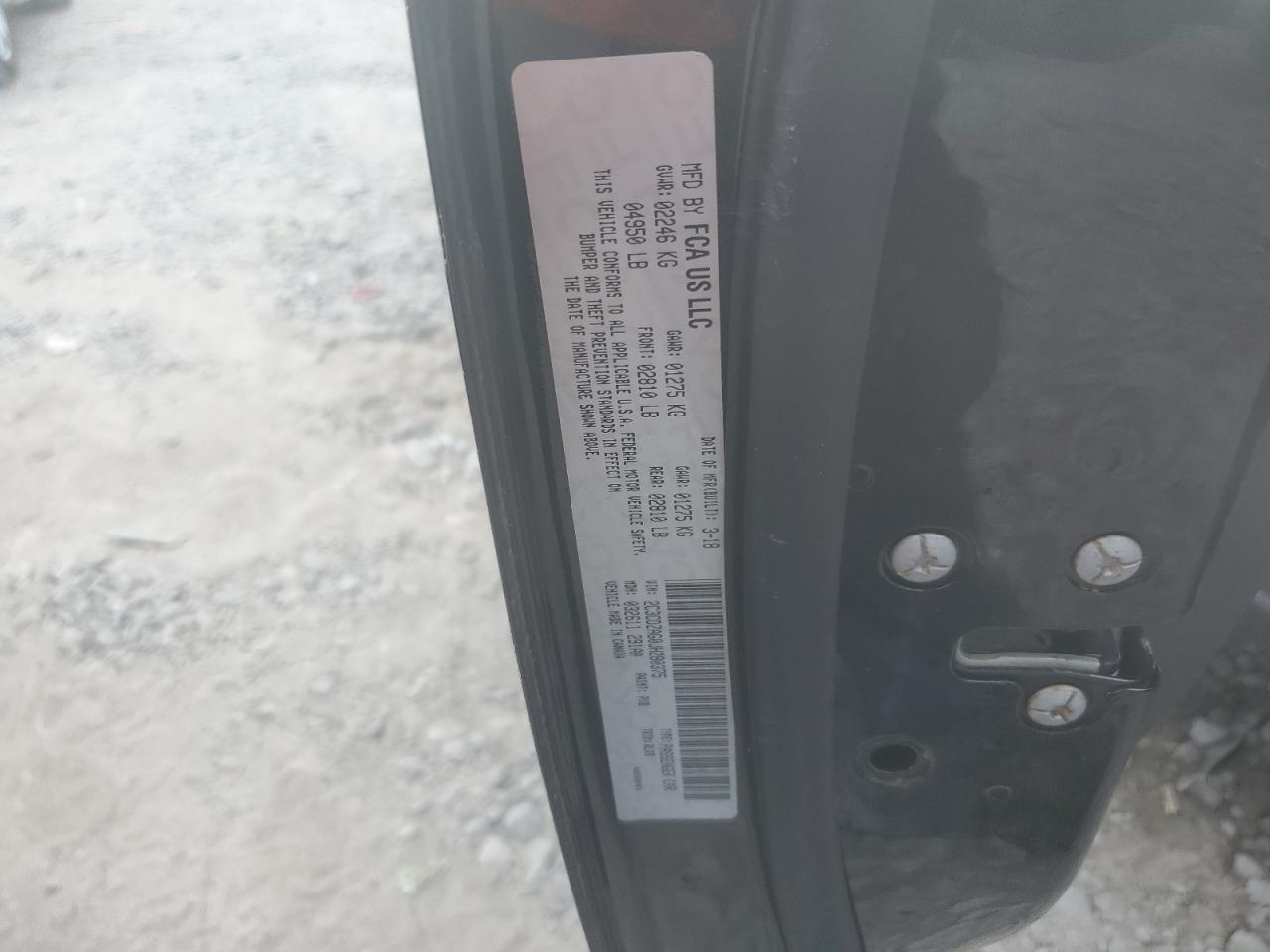 2C3CDZAG0JH280375 2018 Dodge Challenger Sxt