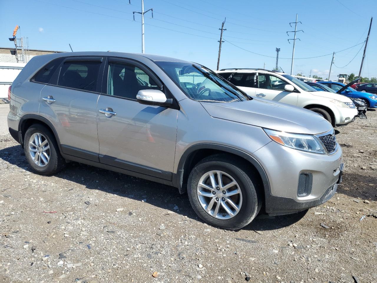 2014 Kia Sorento Lx vin: 5XYKT3A64EG430071