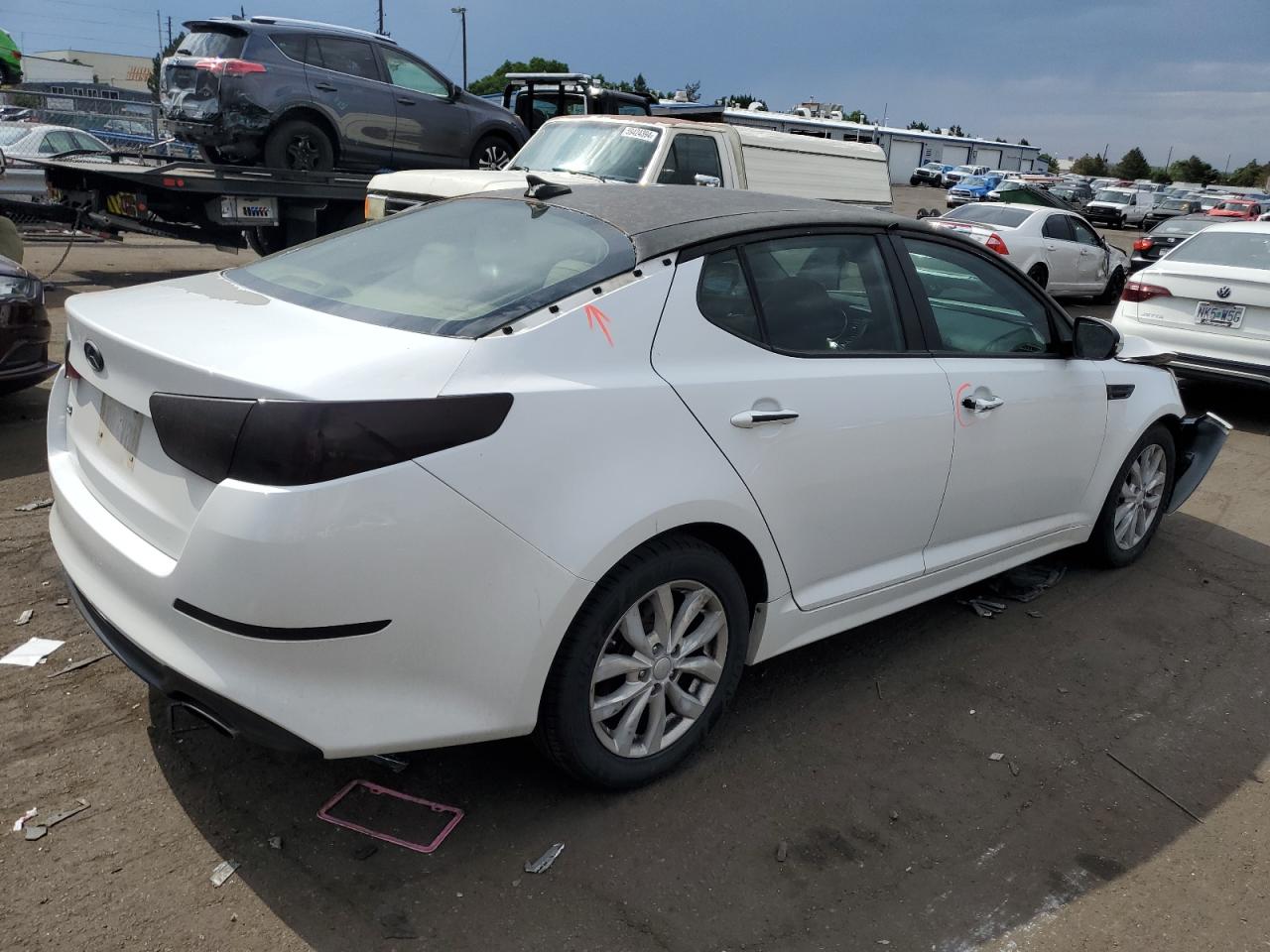 2014 Kia Optima Ex vin: 5XXGN4A70EG271391