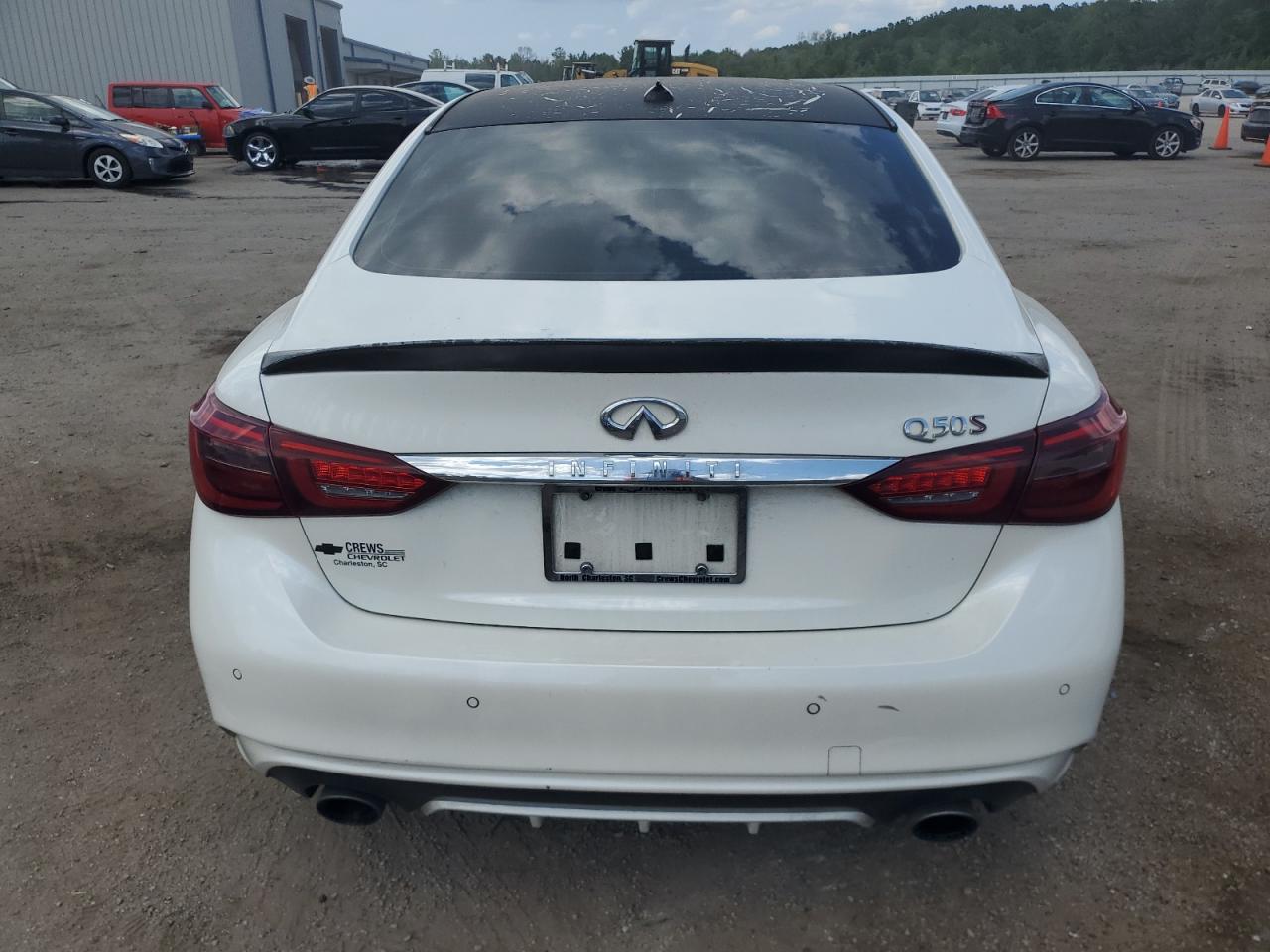 JN1FV7AP6JM461121 2018 Infiniti Q50 Red Sport 400