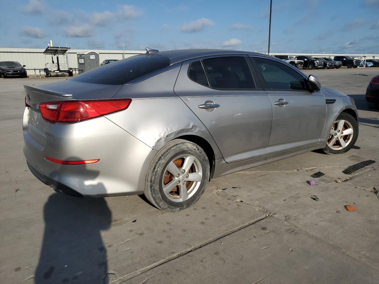 2014 Kia Optima Lx vin: 5XXGM4A70EG263889