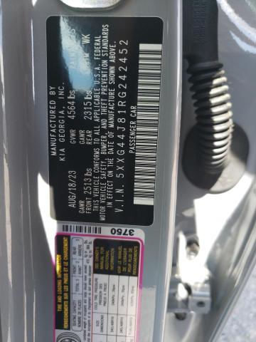 2024 Kia K5 Gt VIN: 5XXG44J81RG242452 Lot: 57361324